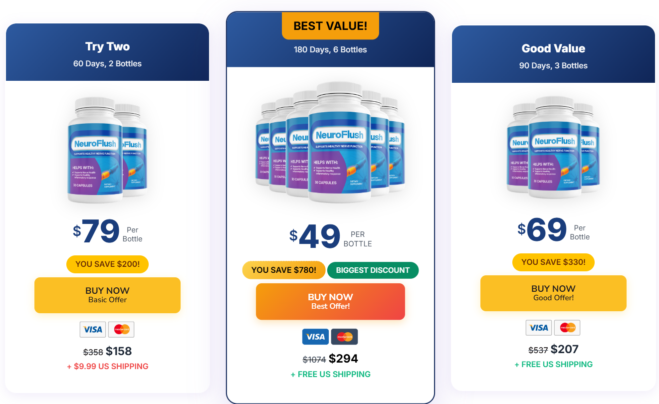 NeuroFlush   Pricing Details
